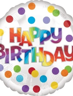 Foil Happy Birthday – Balloon